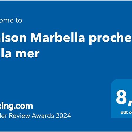 Maison Marbella proche de la mer Eksteriør bilde
