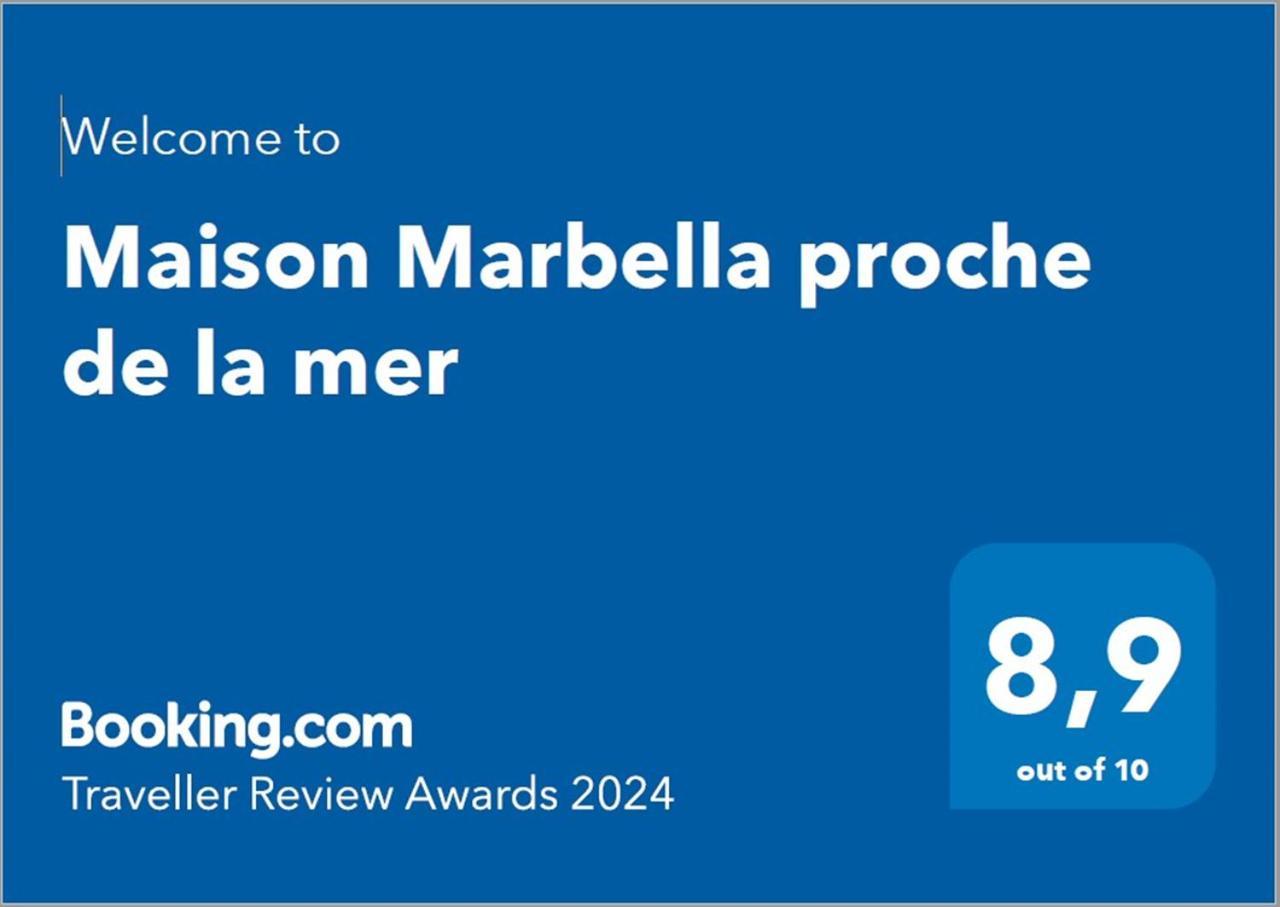 Maison Marbella proche de la mer Eksteriør bilde